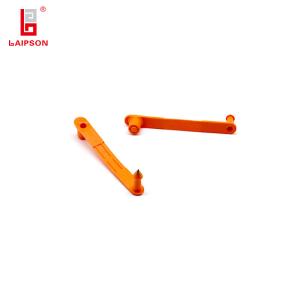 Small Size 87mm TPU Material Single Sheep Visual Ear Tag With Laser Printing