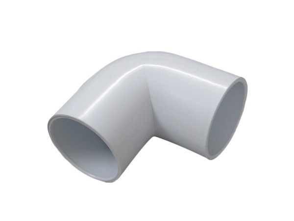 2" 90 Degree Elbow Foshan Supplier Pvc Pipe Fitting 1" S x 3/8" Ribbed Barb Ell