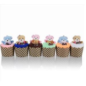 New creative promotion gift product wedding gift cake bear towel