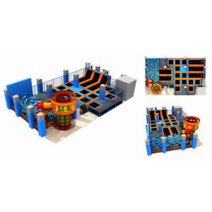 Quality 273M2 Discount Large Children Trampoline Gymnastic Indoor Trampoline Equipment for sale