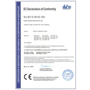 Yueqing Yueshun Electric Co., Ltd. Certifications