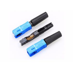 SC UPC FTTH SM MM L60mm Fiber Optic Connector ROHS Certification