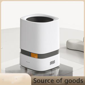 Square Wide Mouth Household Automatic Suction Bag Plastic Trash Can