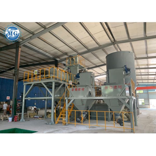 Buy Cement Sand Wear Proof PLC Automatic Dry Mortar Plant at wholesale prices