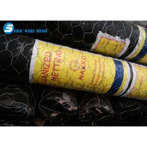 Galvanized/ pvc coated hexagonal wire mesh / chiken wire netting for poultry(