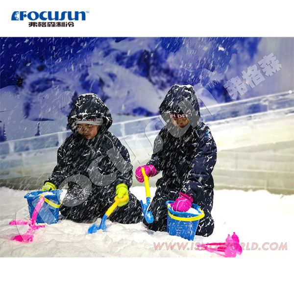 Buy Party Snowmaking Machine Focusun All Weather Snow Ice Machine with BITZER Compressor at wholesale prices