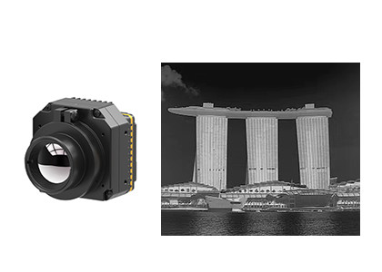 Buy High Resolution LWIR Thermal Surveillance Camera Module Uncooled ＜30mK NETD at wholesale prices