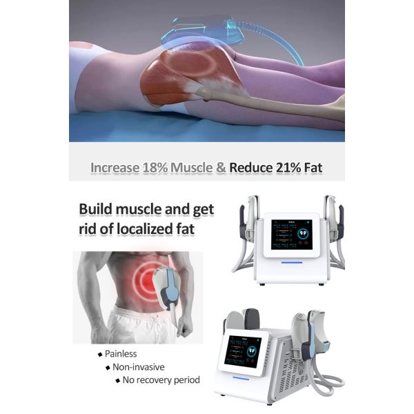 High Frequency Pulse Fat Sculpting Machine Exercise Abdominal Fat Burning Machine