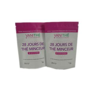 China Customized Snack Bag Packaging With Zipper on sale