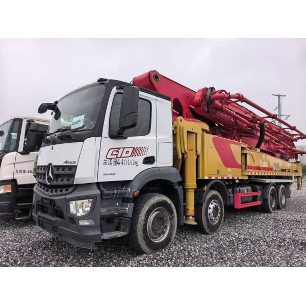 2021 Used SANY 62 Meter Truck Mounted Concrete Pump Truck with Meecedes Benz chassis construction machinery