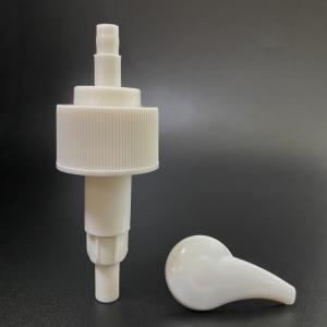 White 28mm Lotion Pump Leaf Molding for Shampoo Bottle Plastic Hand Liquid