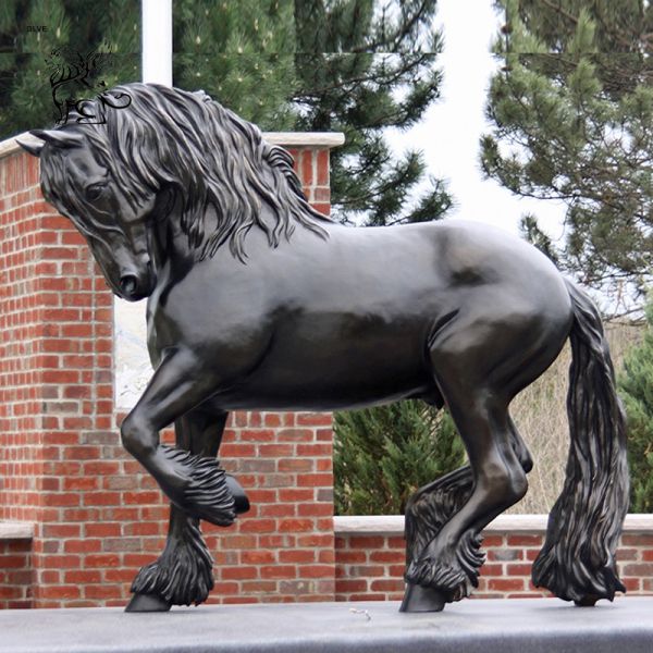 Bronze Life Size Horse Statues Garden Art Metal Animal Sculpture Decorative Outdoor Large Custom