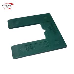 90x90mm Square Colourful 1mm Plastic Packers Construction Material