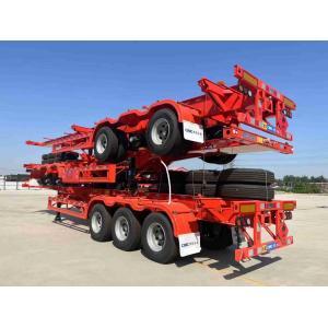 CIMC 3 Axle 20FT 40ft Container Skeleton Trailer Semi Trailer