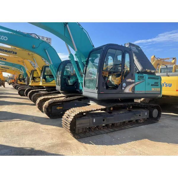 SK210 Used Kobelco Excavators Digger 21Ton Tracked Equipment Machinery