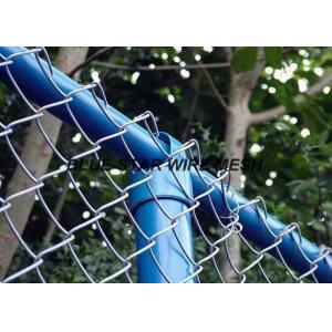 PVC Coated Wire Mesh FencingFlexible Chain Link Fence For Security And