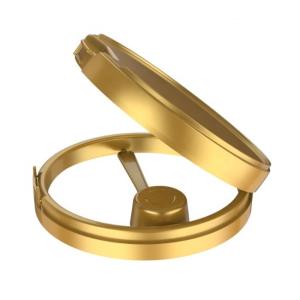 China Custom Logo Milk Powder Can Cover Design 502 Plastic Cans with Built in Spoon on sale