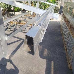 Maximum Pre Assembly Aluminum Solar Panel Mounting System High Strength