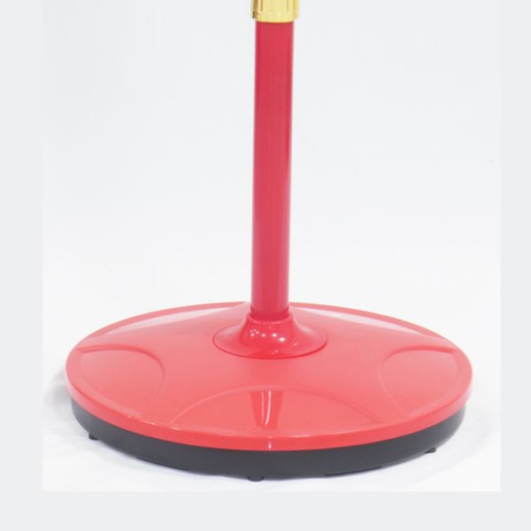 Rechargeable Adjustable Floor Fan With Led Light For Indoor And Outdoor