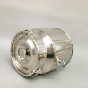 Home Brewing 9L SS Storage Barrel With Lid Farm Milk Storage