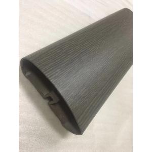 High Weatherability PVDF Powder Coating Aluminum Handle Profile with Aluminum