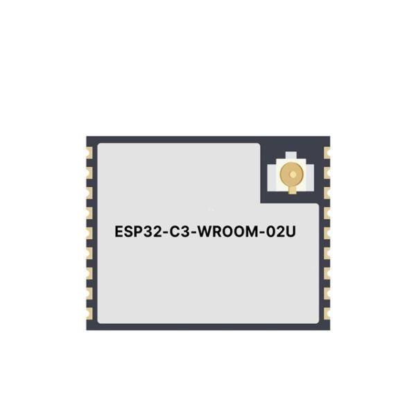 Wireless Communication Module ESP32-C3-WROOM-02U-N4 2.4 GHz WiFi And BT 5 SMD