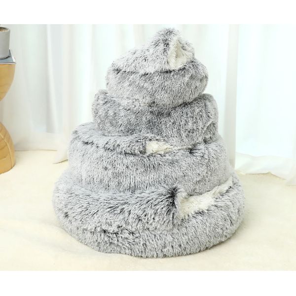 cat sleeping in blanket