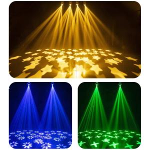 KTV Disco Private Room Solar Room Lighting 100W Focusing Moving Head Lamp Mini