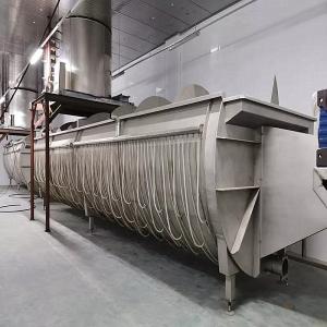 6m Poultry Farming Equipment The Beheaded Chicken Feet Cooling Machine