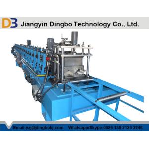 Aluminium Rainwater Gutter Roll Forming Machine Professional Full Automatic