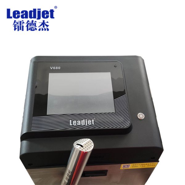 Mek Ink Expiry Date Coding Machine , Multilingual CIJ Inkjet Printer For Bags