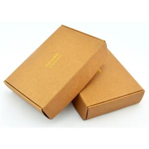 Handmade Foldable Kraft Paper Boxes For Mailing Packaging