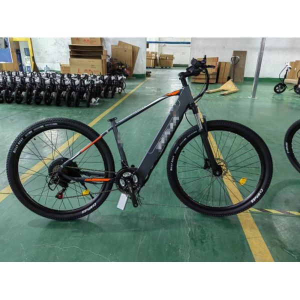 Buy 29 Inch Mountain Electric Bikes For Beginners Hunting Orange X3 High Carbon Steel Snow at wholesale prices