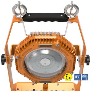 IECEX Certified Dimmable Atex Portable Lighting 5W-60W Rechargeable
