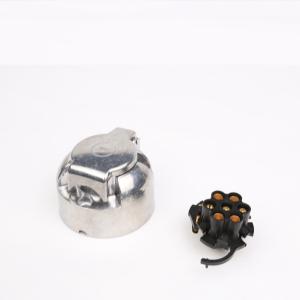 China Eco-Friendly Trailer Socket European Type 12v N Type 7 Pole Aluminum Connector Trailer Electrical Socket on sale