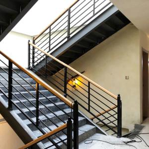 Metal Aluminum Stair Railing Indoor Interior Handrail