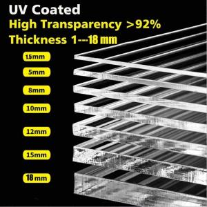 Unbreakable clear Plastic Glass Sheet Pc Polycarbonate Sheet Solid Sunlight
