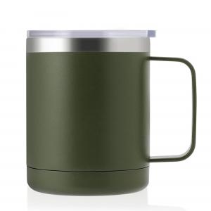 12oz Stainless Steel Insulated Coffee Mug With Handle Double Wall