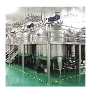 Soap Homogenizing SUS316 Liquid Mixer Machine 2000L