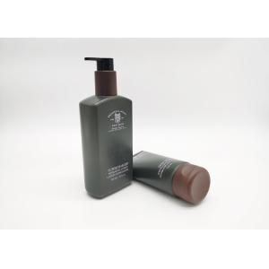 Silk Screen Printing Gradient Black Hdpe Plastic Bottles