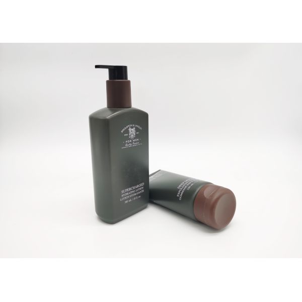 Buy Silk Screen Printing Gradient Black Hdpe Plastic Bottles at wholesale prices