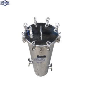 Industrial High Flow Stainless Steel Multi Cartridge Water Filter Housing 10
