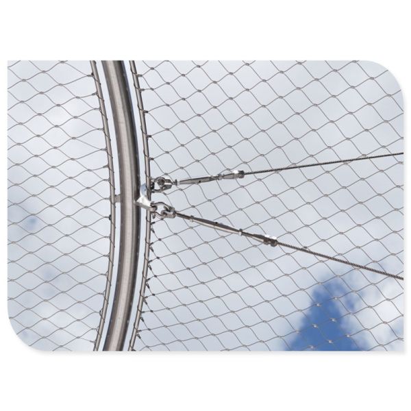 Class A Ferrule Style Stainless Steel Cable Mesh Net