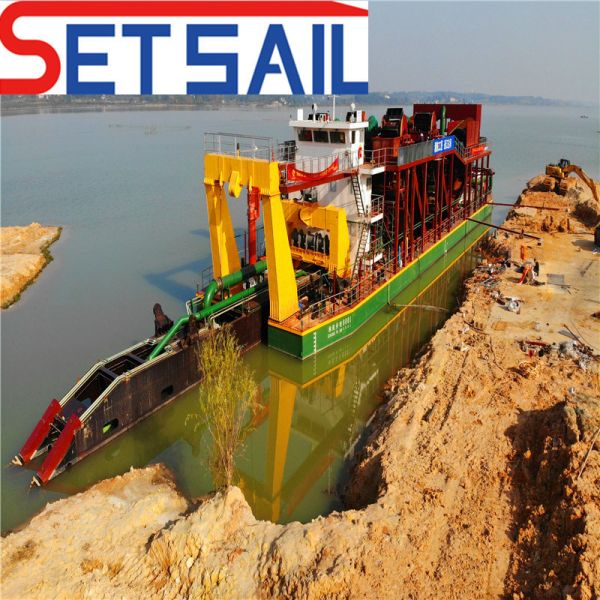 Cutter Suction River Sand Dredging Machinery with Pressure Meter