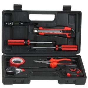 Quality 8 pcs tool set ,with screwdrivers ,wrench ,tape ,cutter knife for sale