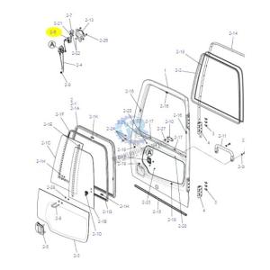 SK460-8 Kobelco Excavator Parts LQ51C00003S006 Handle Assy