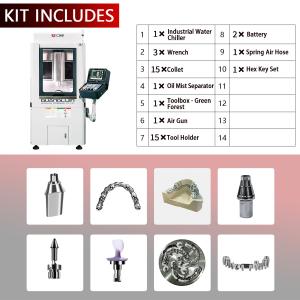 5 Axis Dental Cad Cam Milling Machine CE Certificate