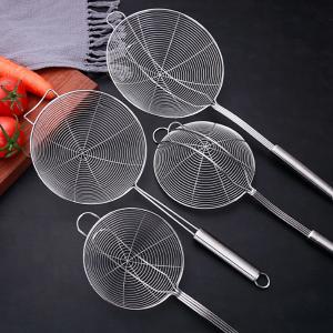 Cooking Frying Stainless Steel Houseware Spider Strainer Skimmer Ladle