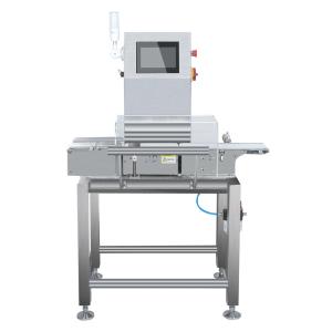 Food Industry Automatic Check Weigher 304 Stainless Steel Structure Material