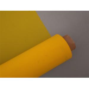 Thick Printing Polyester Silk Screen Printing Mesh , Polyester Mesh Screen
